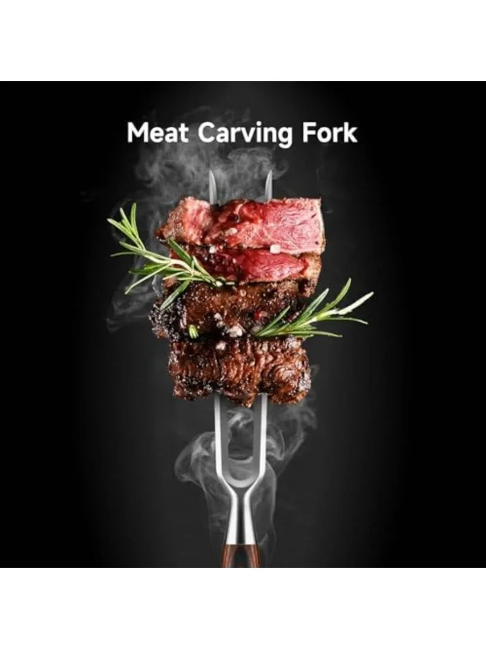 BBQ Butcher Knife & Meat Fork Set for Perfect Meat Slicing & Carving